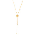 Colar de Flor com Ponto de Luz banhado a ouro 18k ARAU Jóias