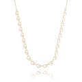 Choker de Corações Entrelaçados banhado a ouro 18k ARAU Jóias