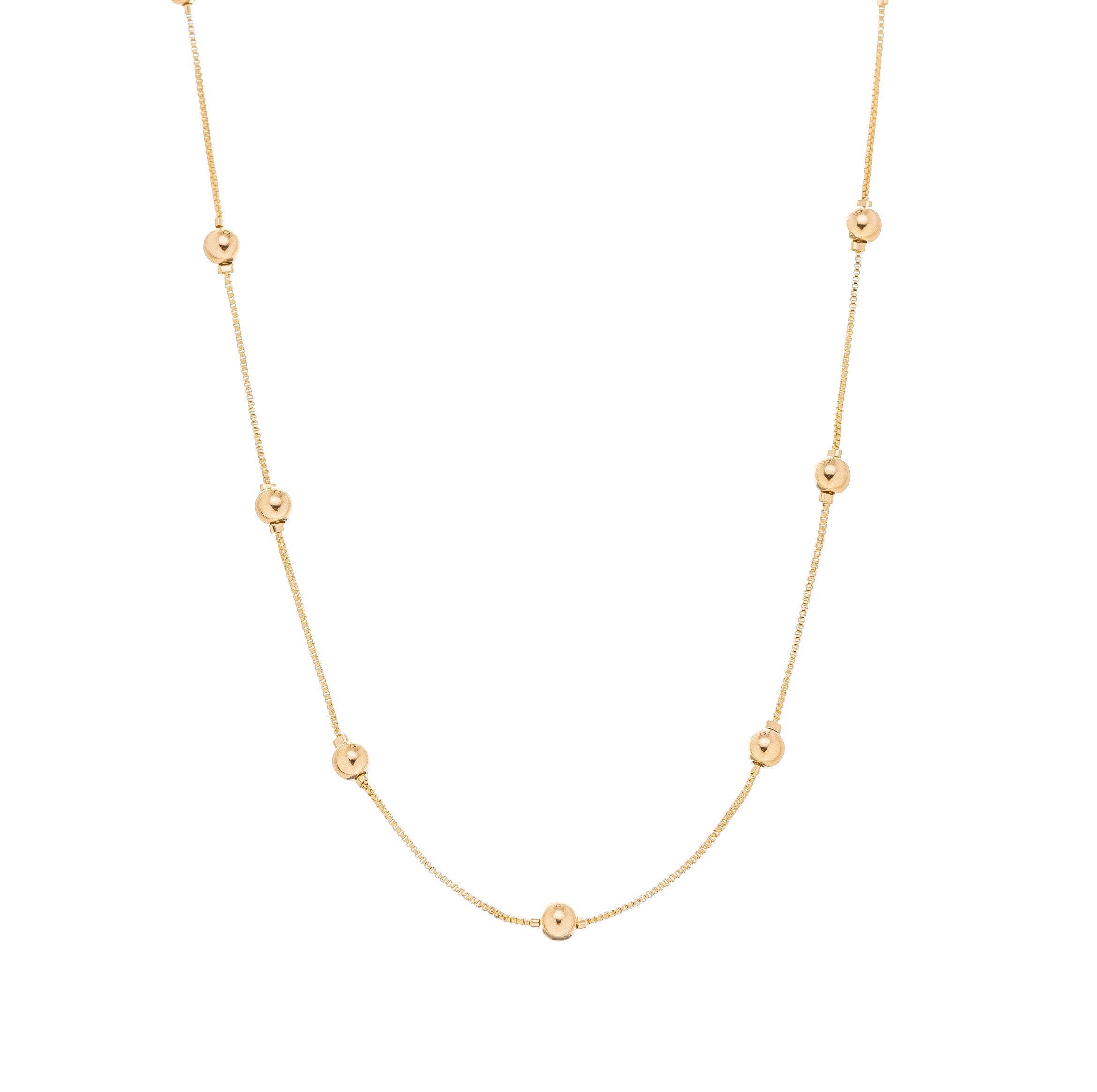 Choker de Bolinhas banhado a ouro 18k ARAU Jóias