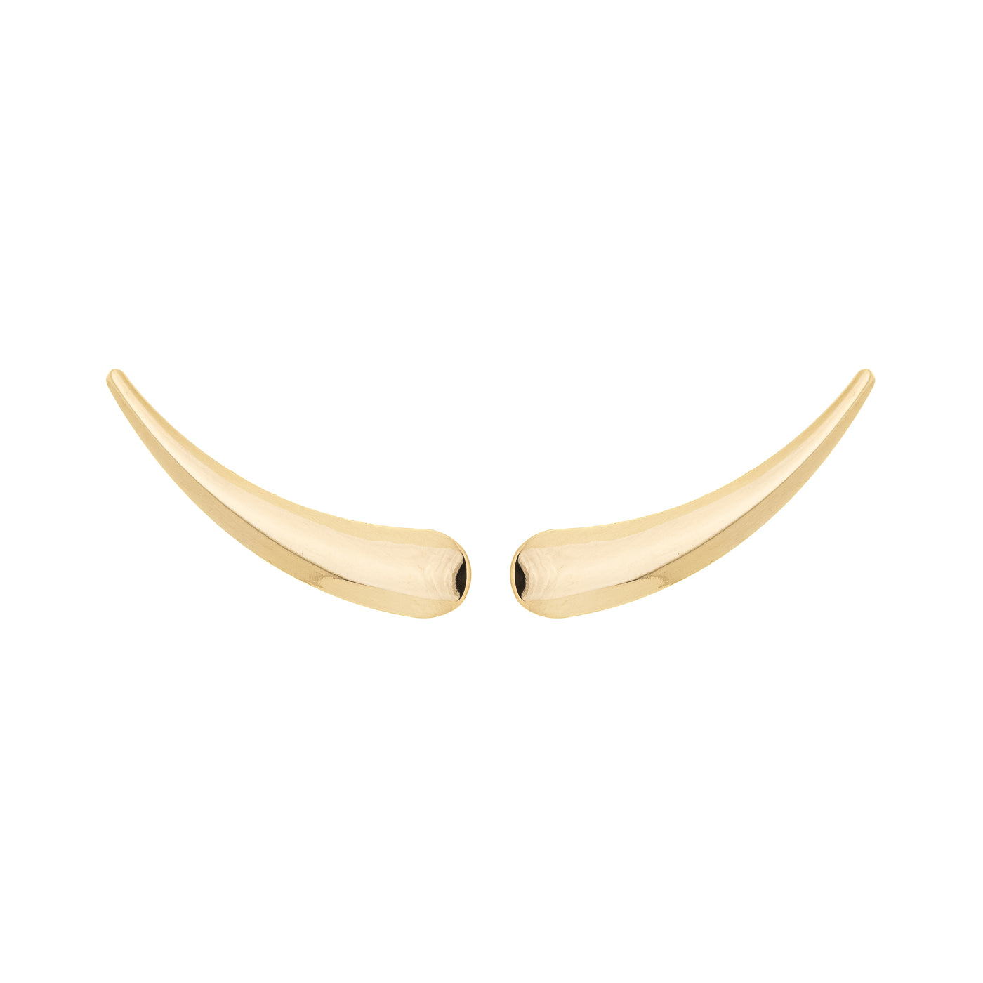 Brinco Ear Hook de gota banhado a ouro 18k ARAU Jóias