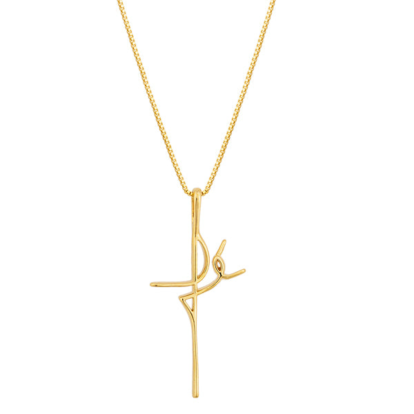 Colar Fé banhado a ouro 18k ARAU Jóias