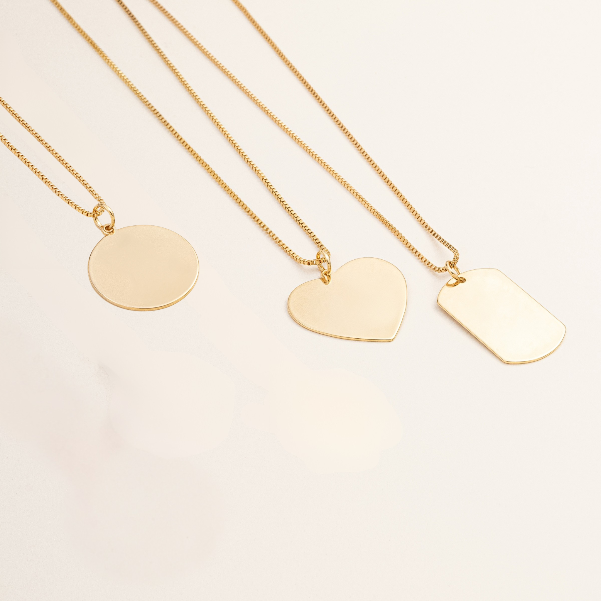 Colar Personalizado Banhado a Ouro 18k ARAU Jóias