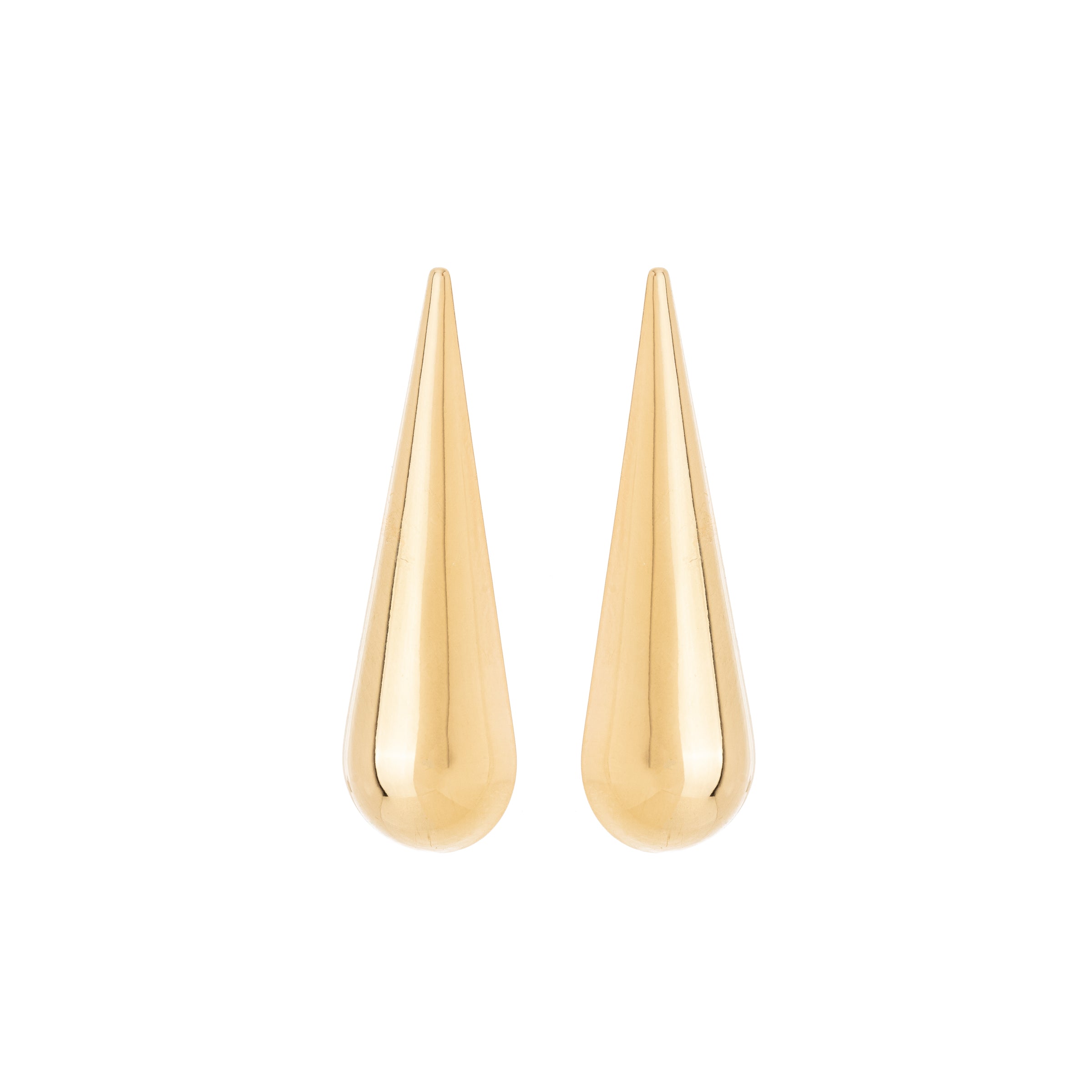 Brinco de gota banhado a ouro 18k ARAU Jóias